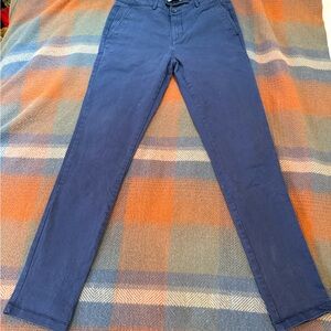 Topman Navy Slim Chinos